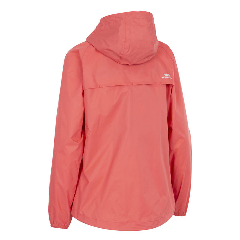 Veste imperméable QIKPAC Femme (Pêche rose)