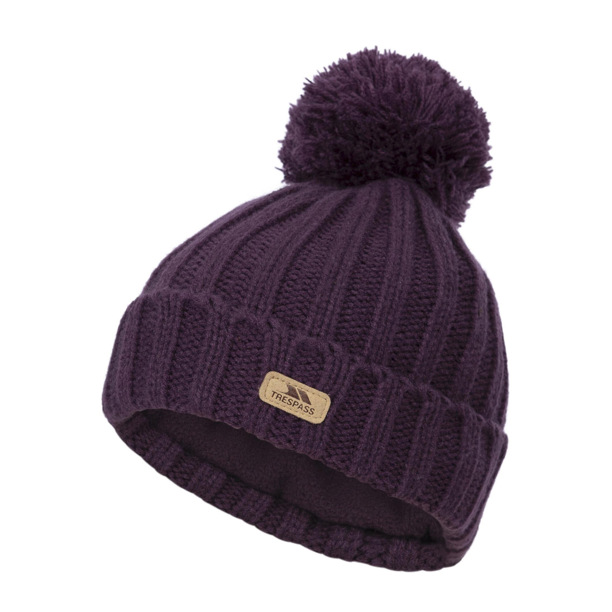 Chapeau Motif/style Pompon THORNS Enfant (Violet Foncé) 3/5