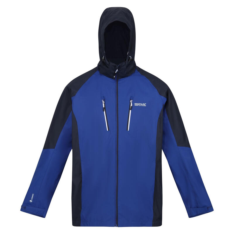 Veste imperméable CALDERDALE Homme (Bleu foncé / Bleu roi)