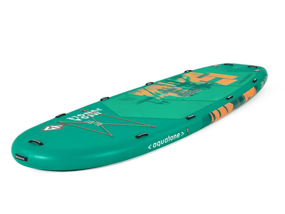 Pompowana deska sup do pływania Aquatone Mega jungle 16.0 zestaw 2024 - 6 osób