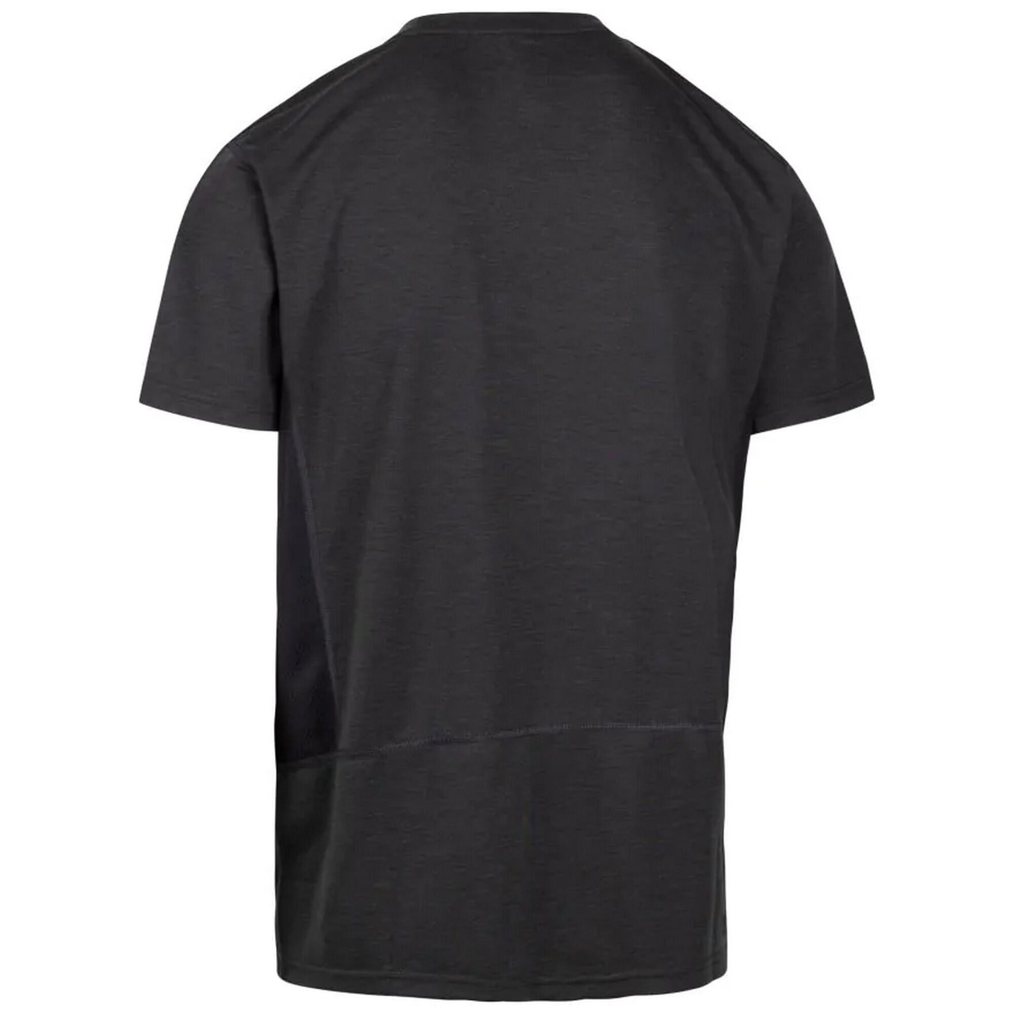 Camiseta Garvey DLX de Jaspeada para Hombre Gris Oscuro Jaspeada 2/3