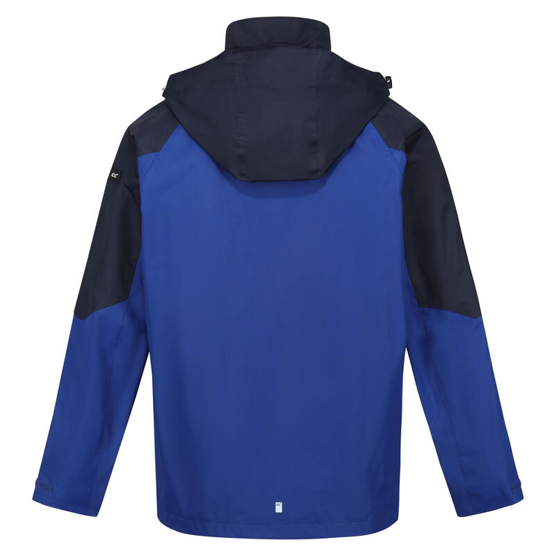 Veste imperméable CALDERDALE Homme (Bleu foncé / Bleu roi)