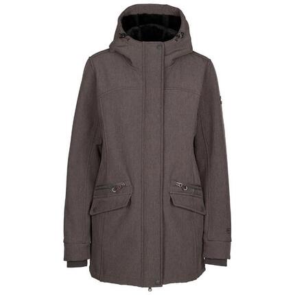 Veste Softshell ANZA Femme (Gris Foncé Chiné)