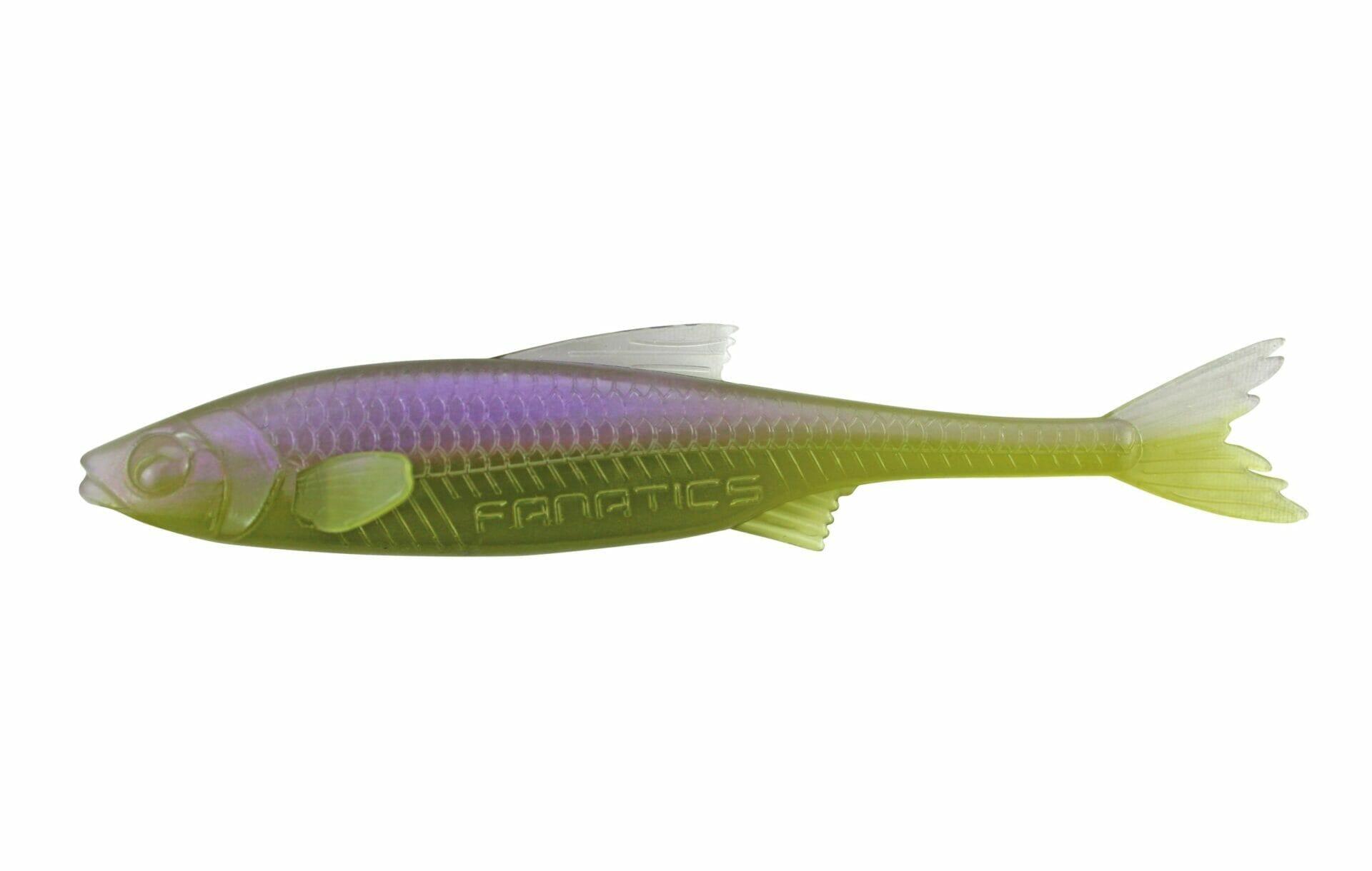 STUCKI FISHING Esca morbida siliconica - Stucki Real Rider FISH Tail 10cm/5.3g - Green Weenie