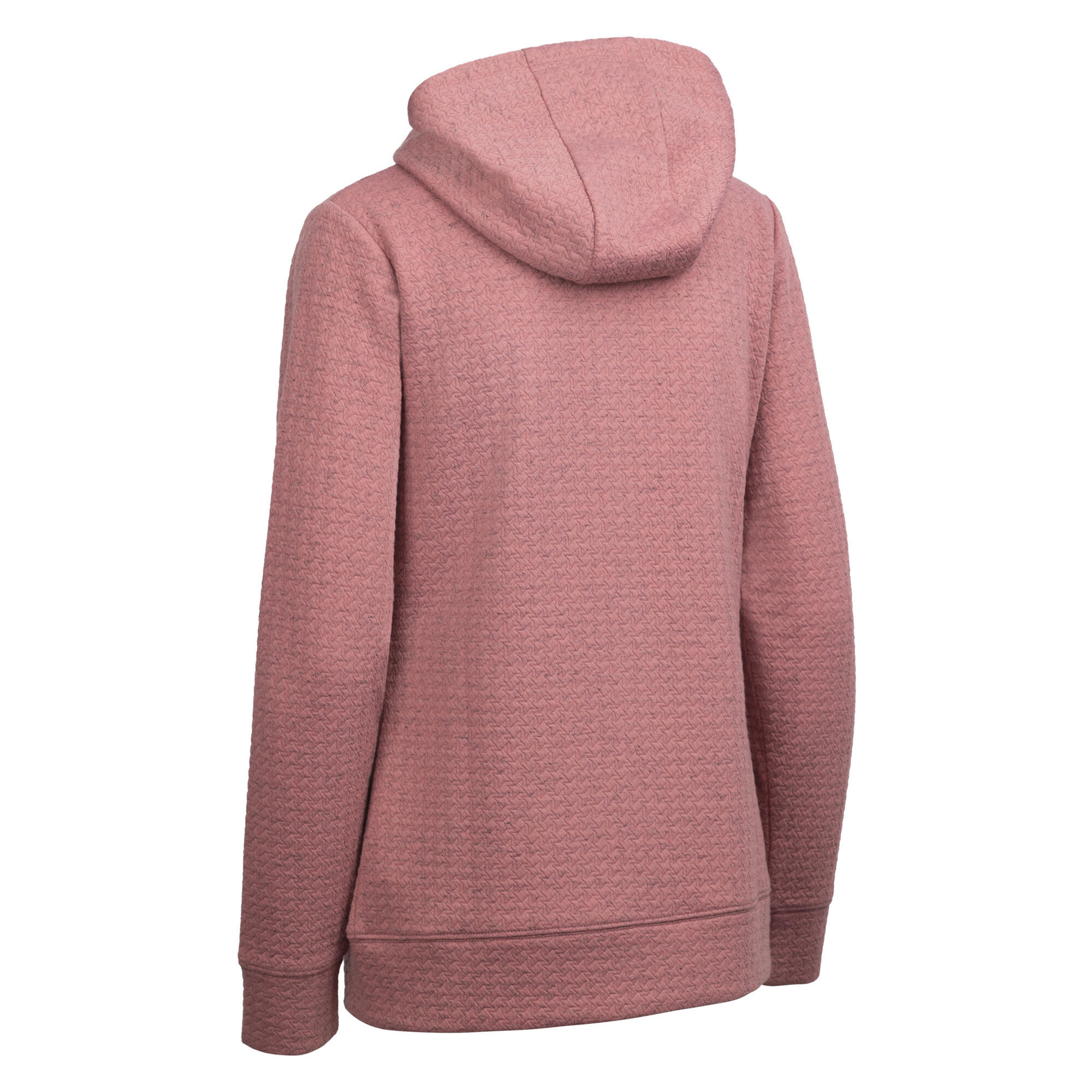 Pull à capuche rose à panneaux ERL en solde