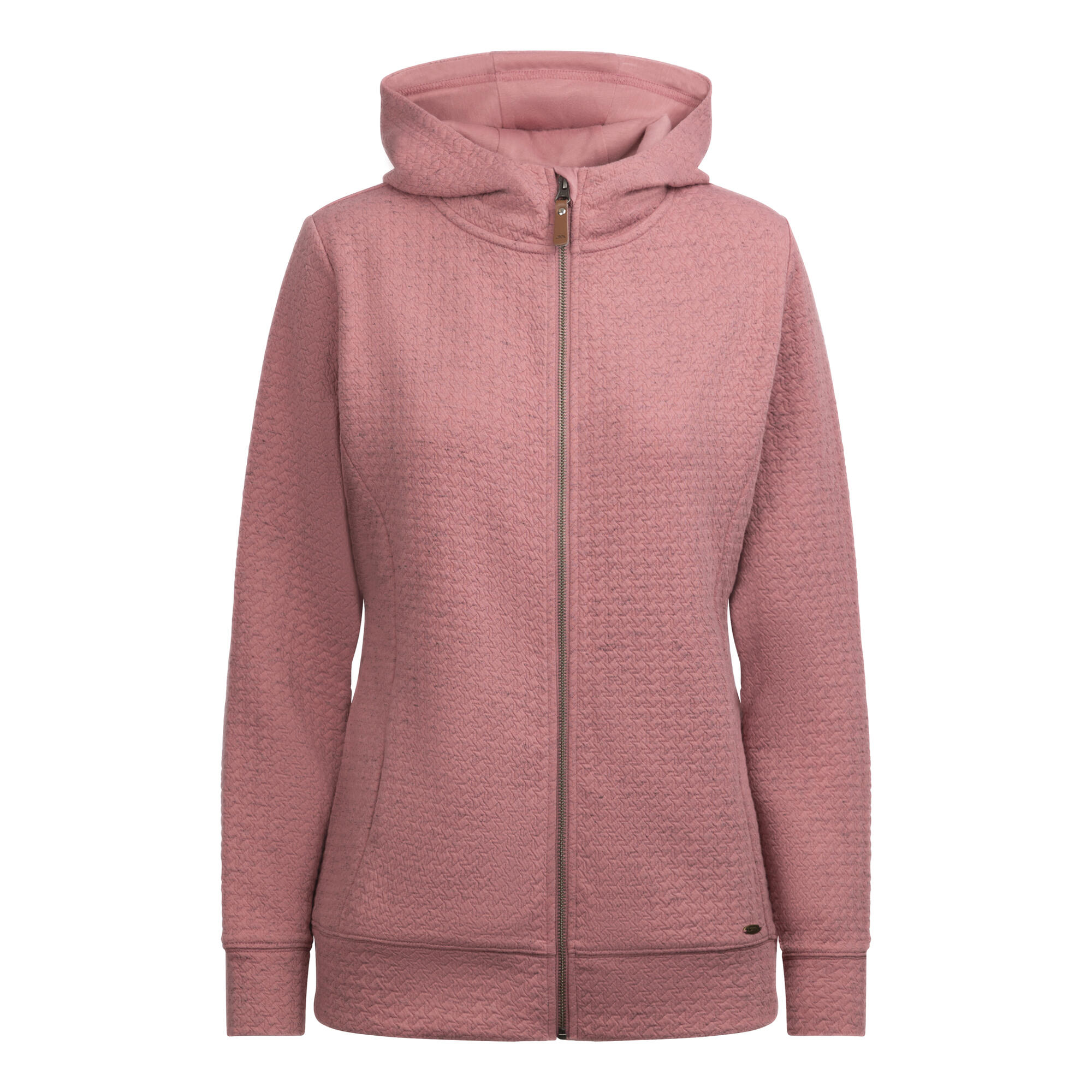 Trespass - Veste À Capuche Winnie Femme (mûre Claire Chiné) - Pull - Rose - 42 M/l - Decathlon