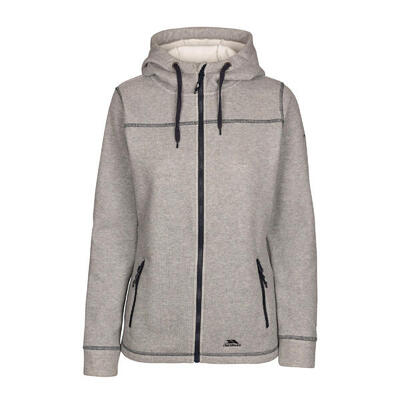 At400 Giacca In Pile Donna Trespass Runpal Grigio