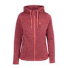 Dames Odella Fleece Jas (Donkere kers)