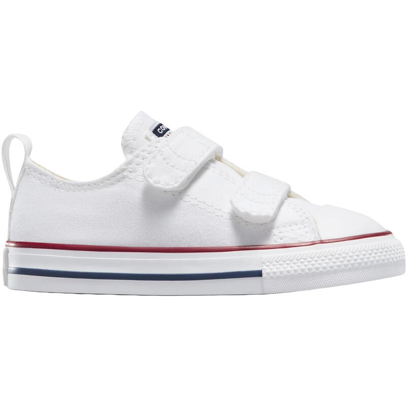 Baskets Converse Chuck Taylor All Star 2V Ox, Blanc, Enfants