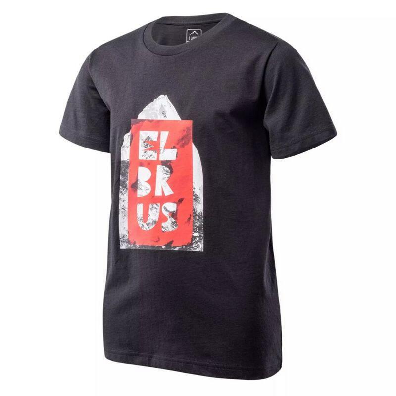 Jongens Piker Mountain TShirt (Zwart)