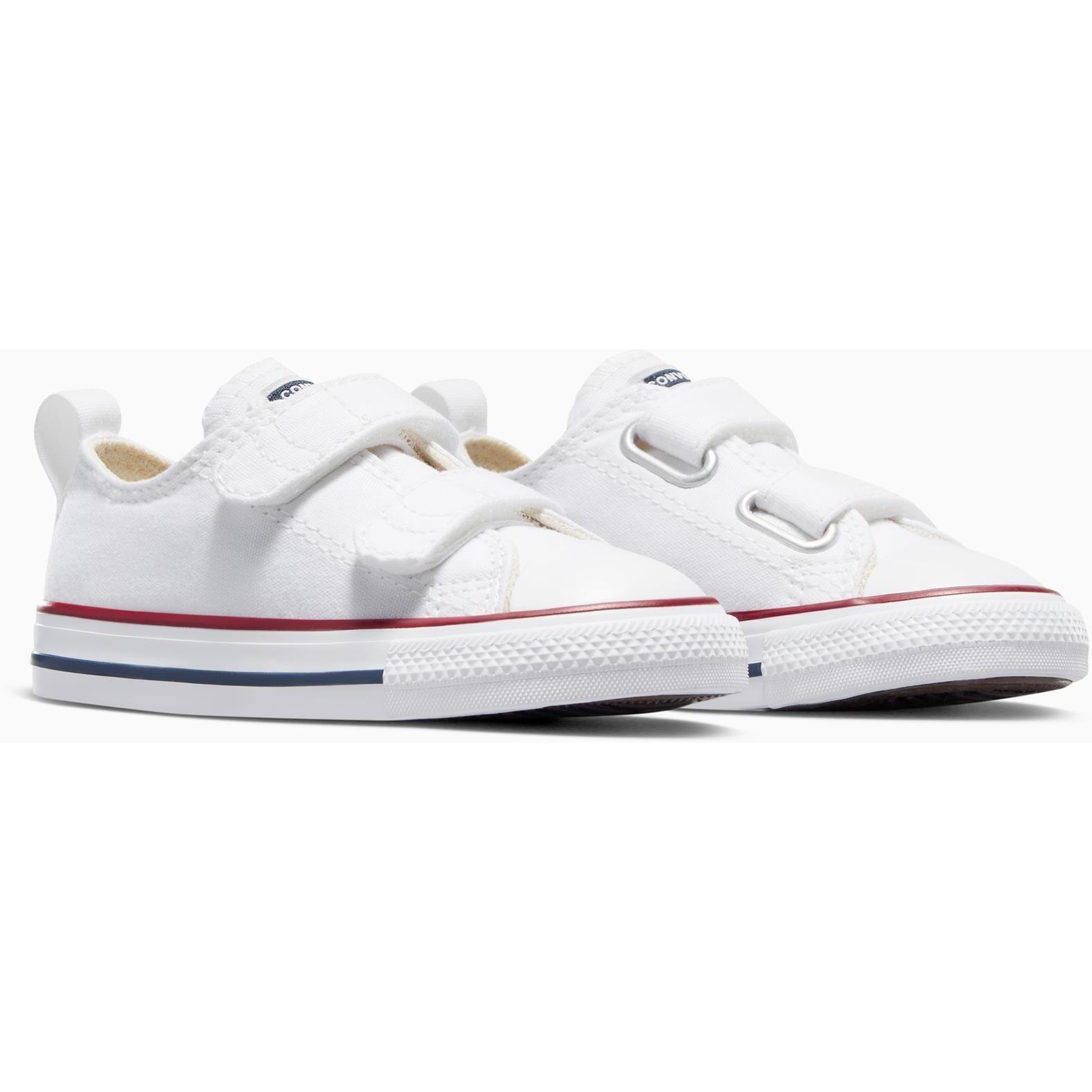 Baskets Converse Chuck Taylor All Star 2V Ox, Blanc, Enfants 4/5
