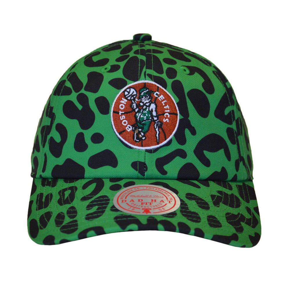 Czapka z daszkiem Mitchell & Ness NBA Boston Strapback - 6LUOMM20061-BCEKYGN