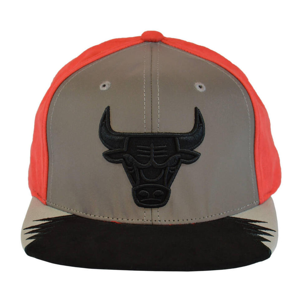 Czapka z daszkiem Mitchell & Ness NBA 5 Snapback Chicago Bulls -CBUYYPPPGYRD