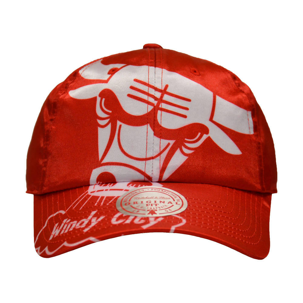 Czapka z daszkiem Mitchell & Ness NBA Chicago Bulls - HLUX1095-CBUYYPPPRED1 2/4