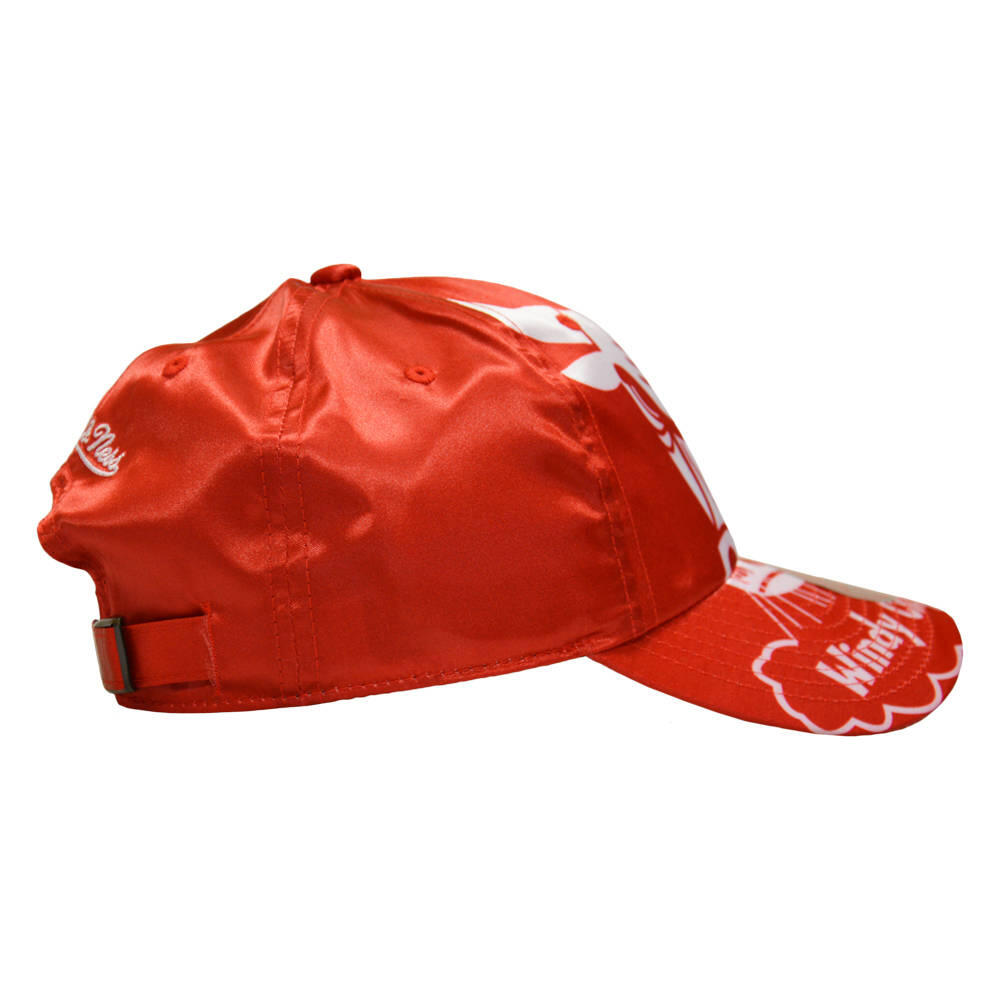 Czapka z daszkiem Mitchell & Ness NBA Chicago Bulls - HLUX1095-CBUYYPPPRED1 3/4