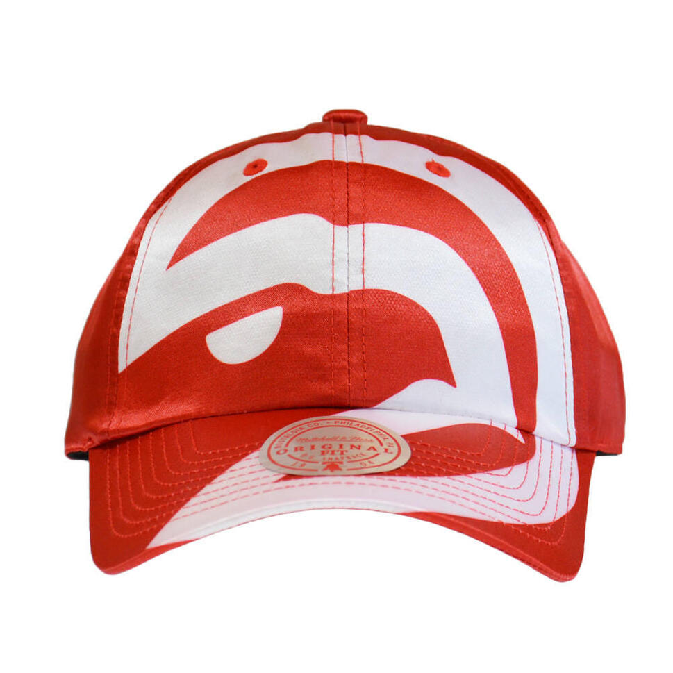 Czapka z daszkiem Mitchell & Ness NBA Atlanta Hawks Strapback -AHAYYPPPRED1