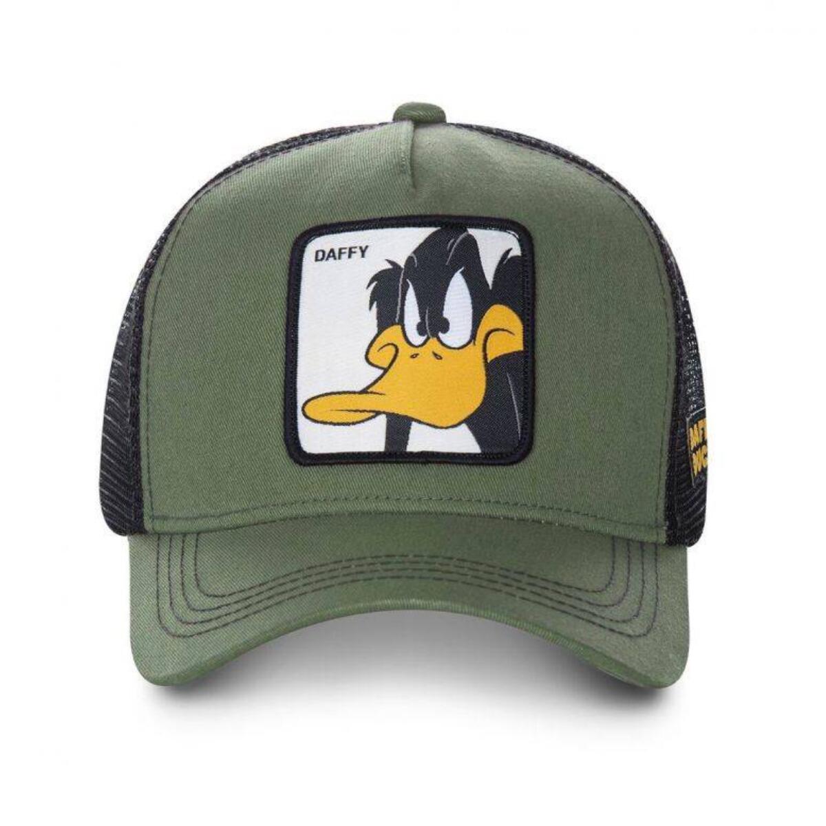 Casquette Capslab Looney Tunes Daffy Vert Kaki 2/7