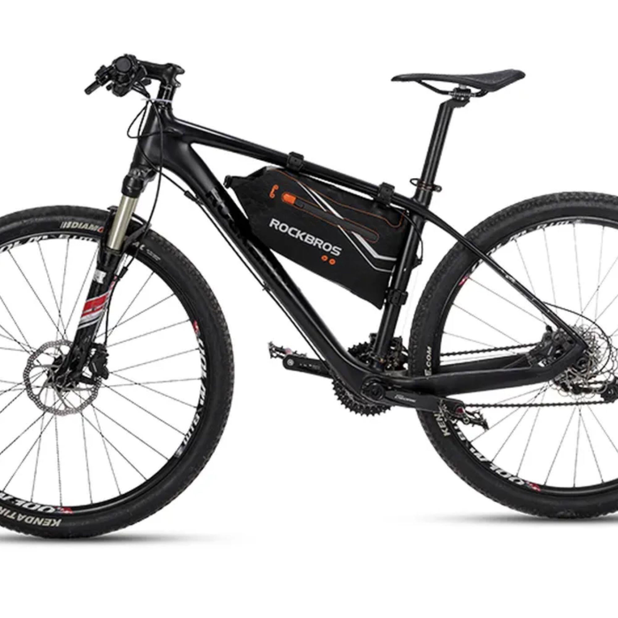Torebka na ramę rowerową Rockbros 30120016001 zwijana 3/6