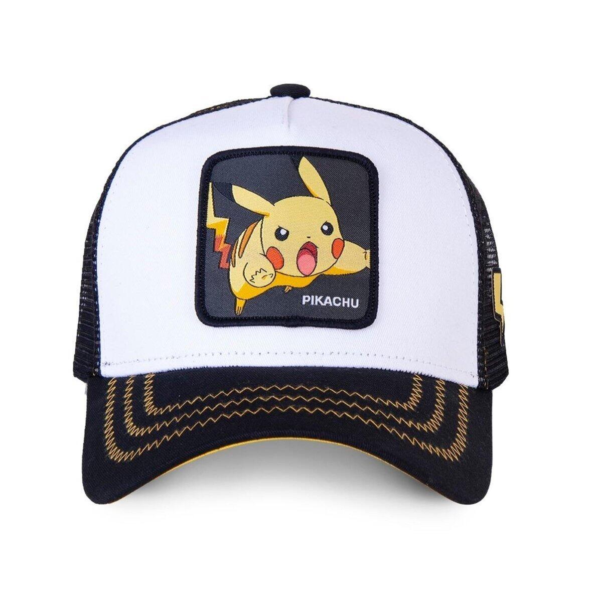 Casquette Capslab trucker Pokemon Pikachu Blanc 2/7