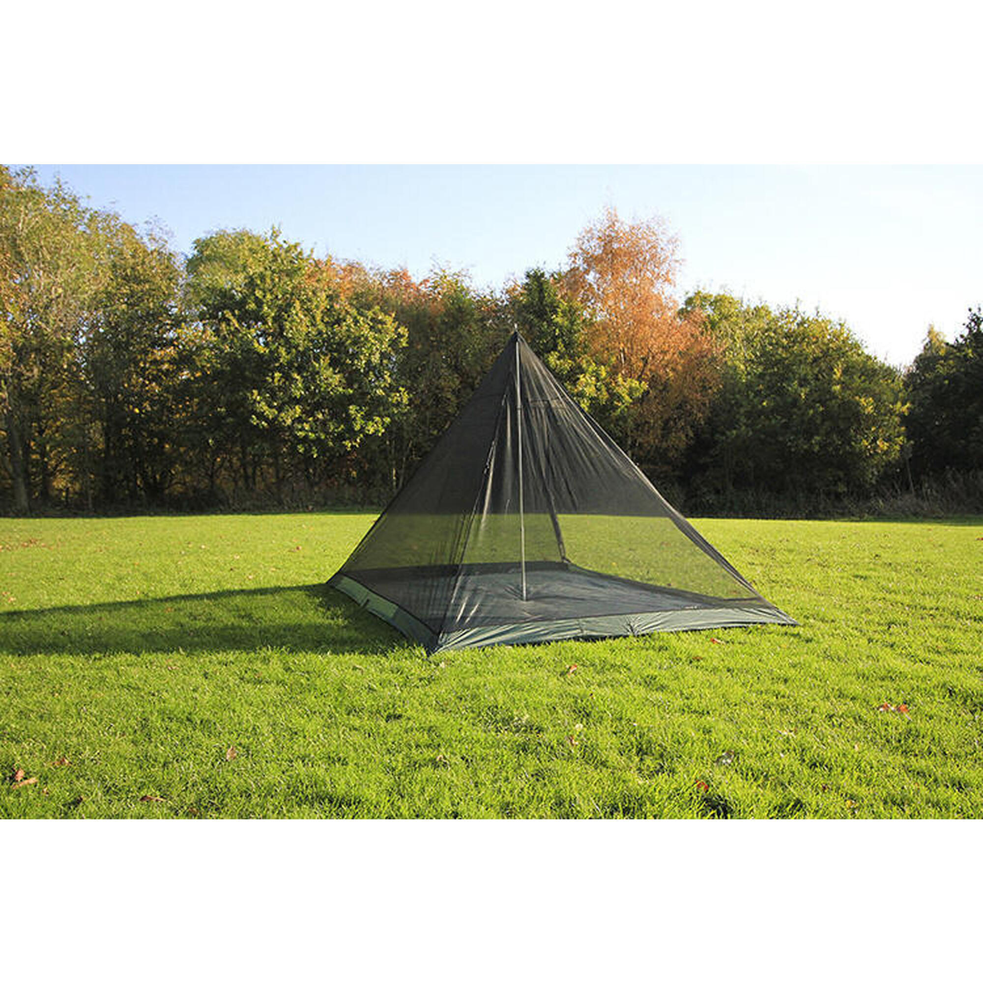 DD Hammocks SuperLight Pyramid Mesh Tent - Family Size