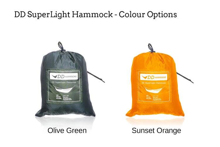 outdoorowy DD Hammocks Hamak Superlight - Olive Green