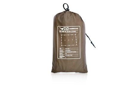 DD Hammocks Tarp M - Coyote Brown 3/4