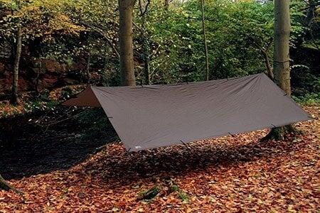 DD Hammocks Tarp XL - Coyote Brown 2/4