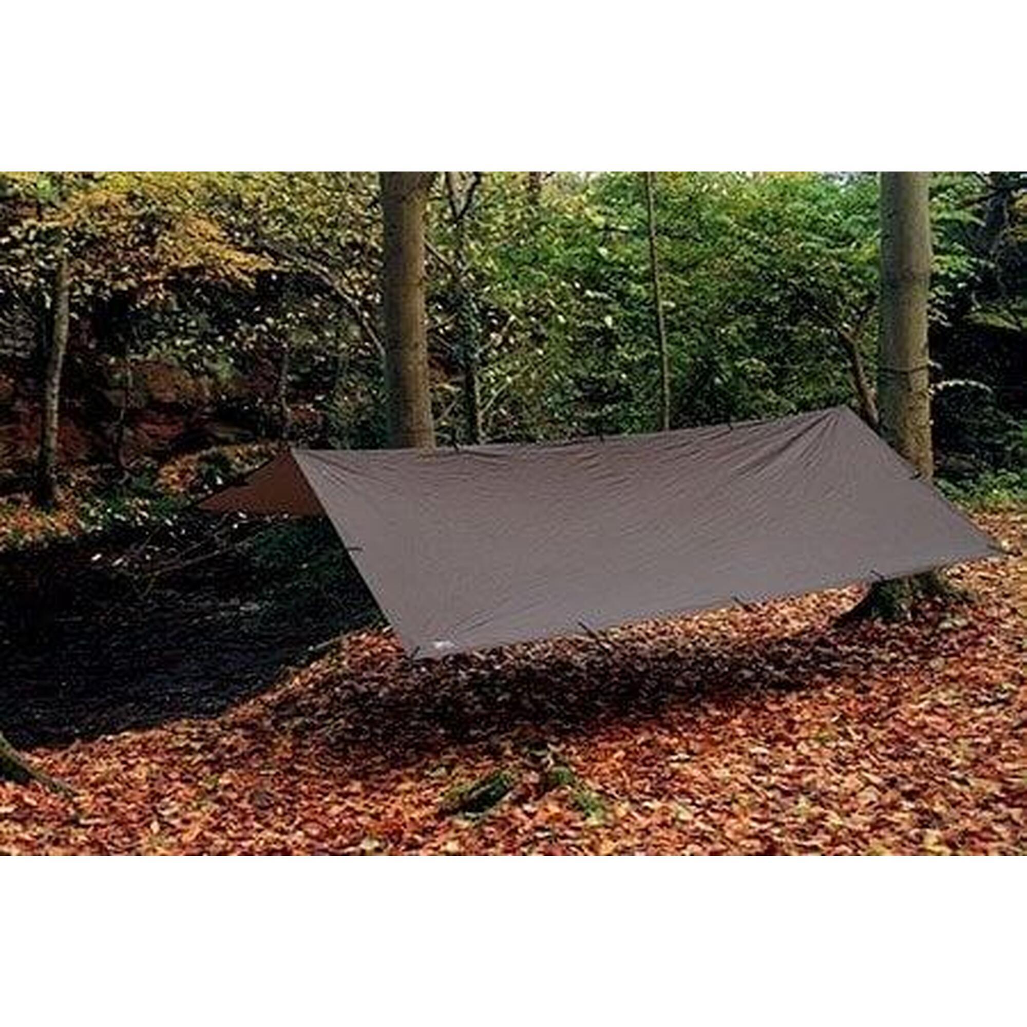 Tenda XL Prelata Coyote Brown DDHammocks 450 × 300 cm