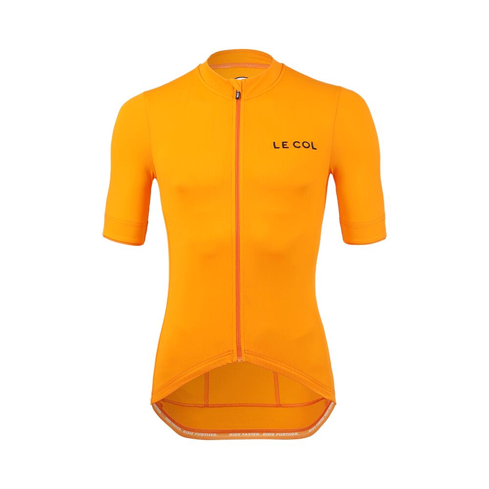 orange / navy blue