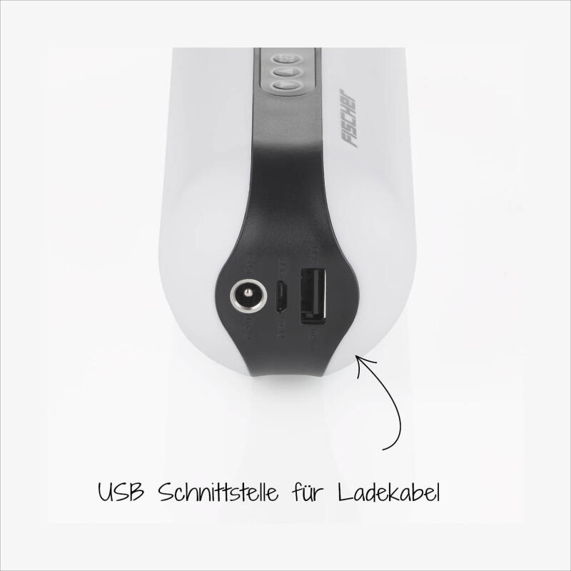 FISCHER Akku- Kompressor mit Powerbank 3/7