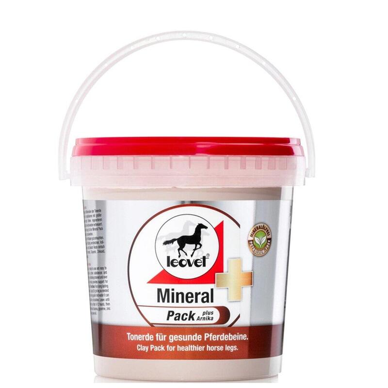 MINERAL PACK Leovet argilla minerale con Arnica per cavalli 1,5kg