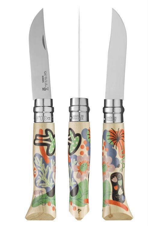 Nóż składany Opinel Edition Nature Perrine Honore No. 08 edycja limitowana 2/7