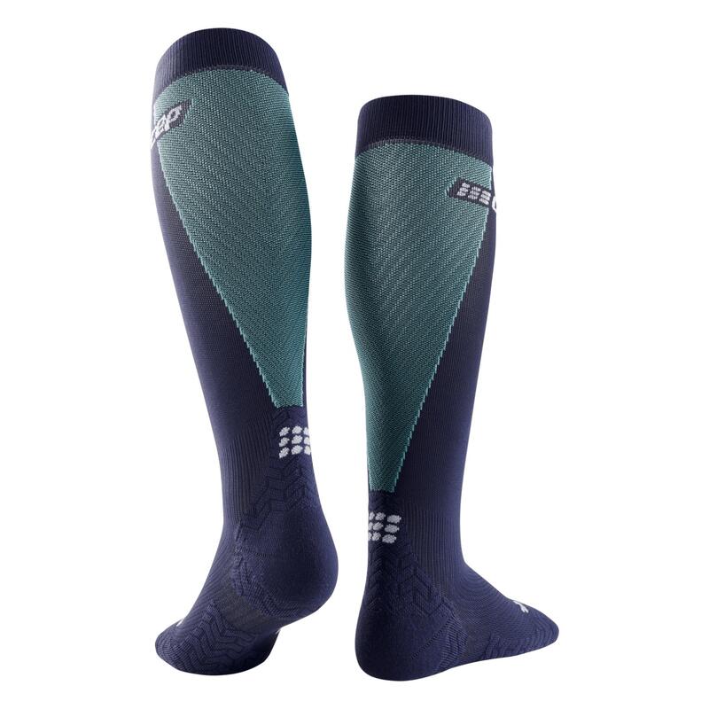 Sosete compresie inalte - ultralight socks tall v3 - blue | light blue