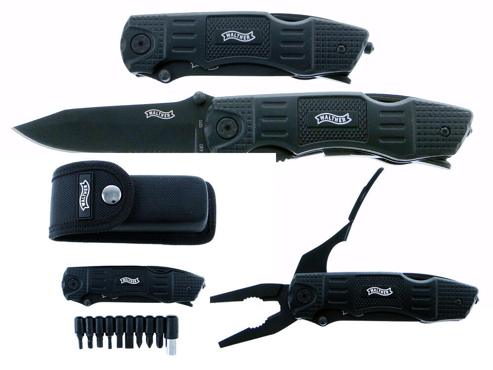 Nóż składany multitool Black Multi Tac 1/7