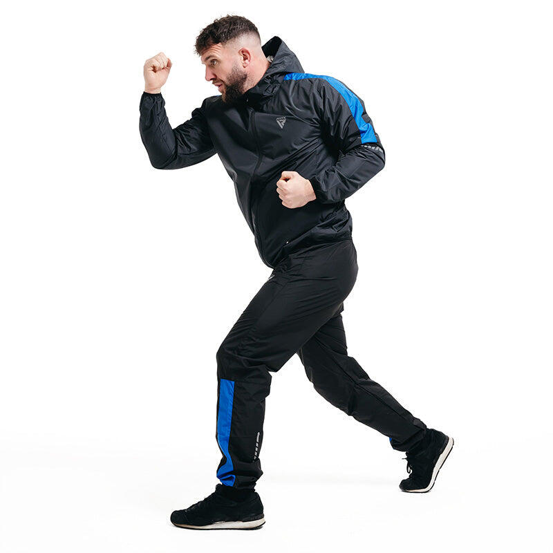 HOTSUIT Combinaison De Sudation Homme - Veste + Pantalon - Perte De Poids & Boxe (S-5XL)