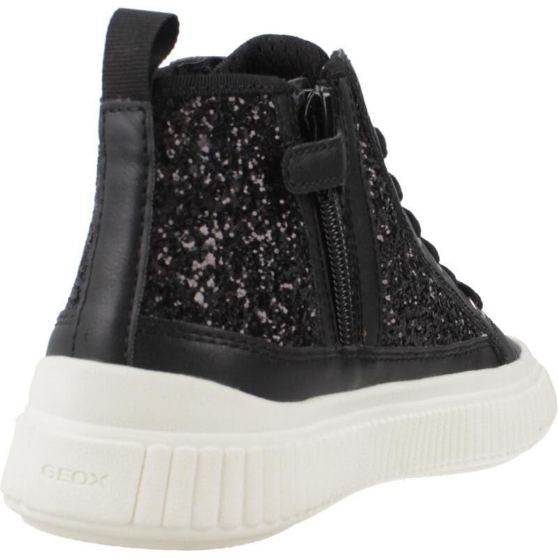 Baskets Geox Modèle J Laquinny Couleur Noir