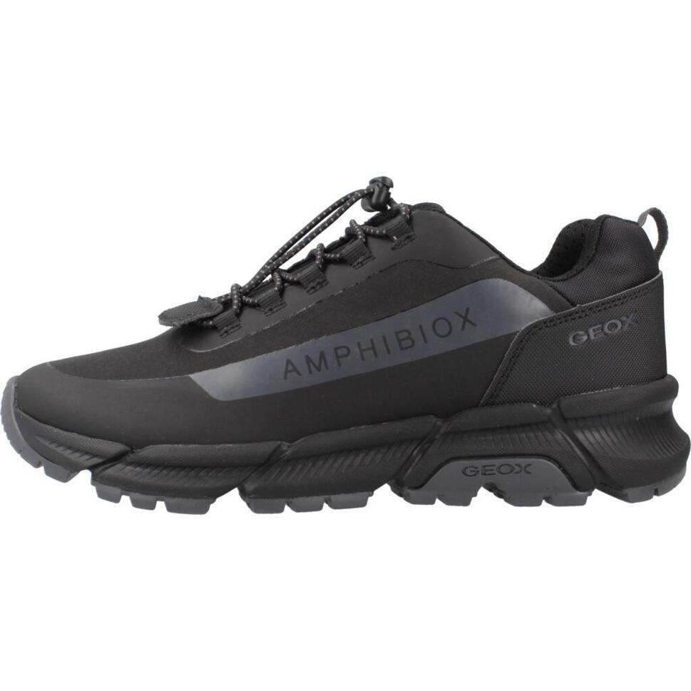Buty do chodzenia damskie Geox Sneakersy Damskie Skórzane Amphibiox