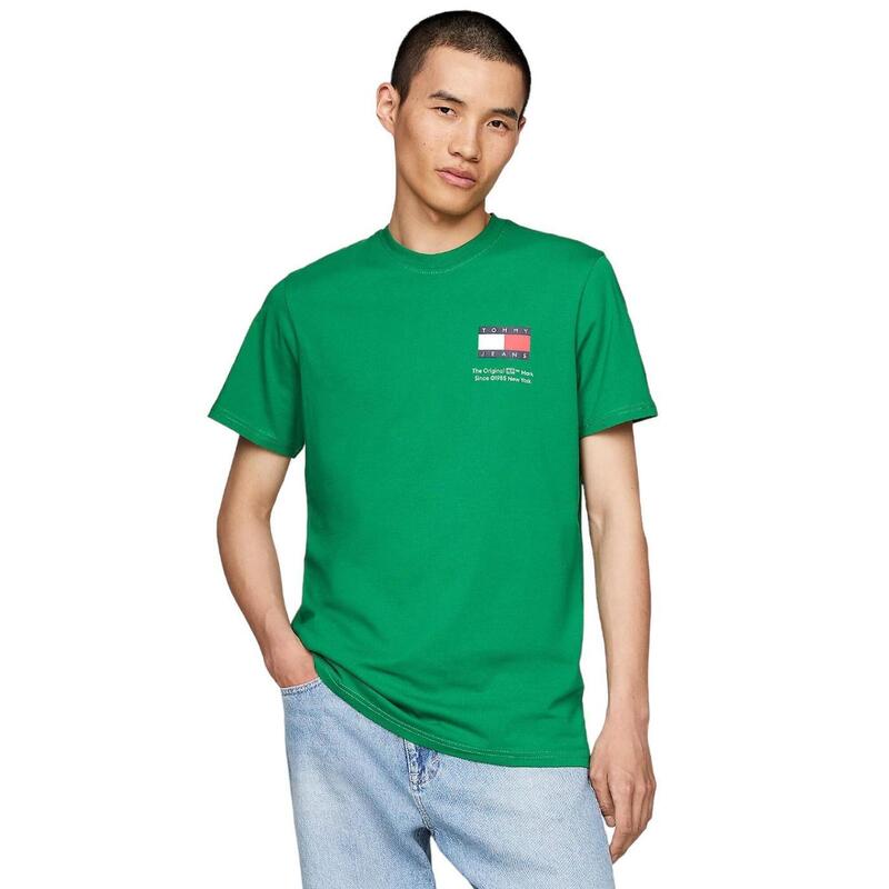 Camiseta de manga corta para Hombre Tommy hilfiger  Verde