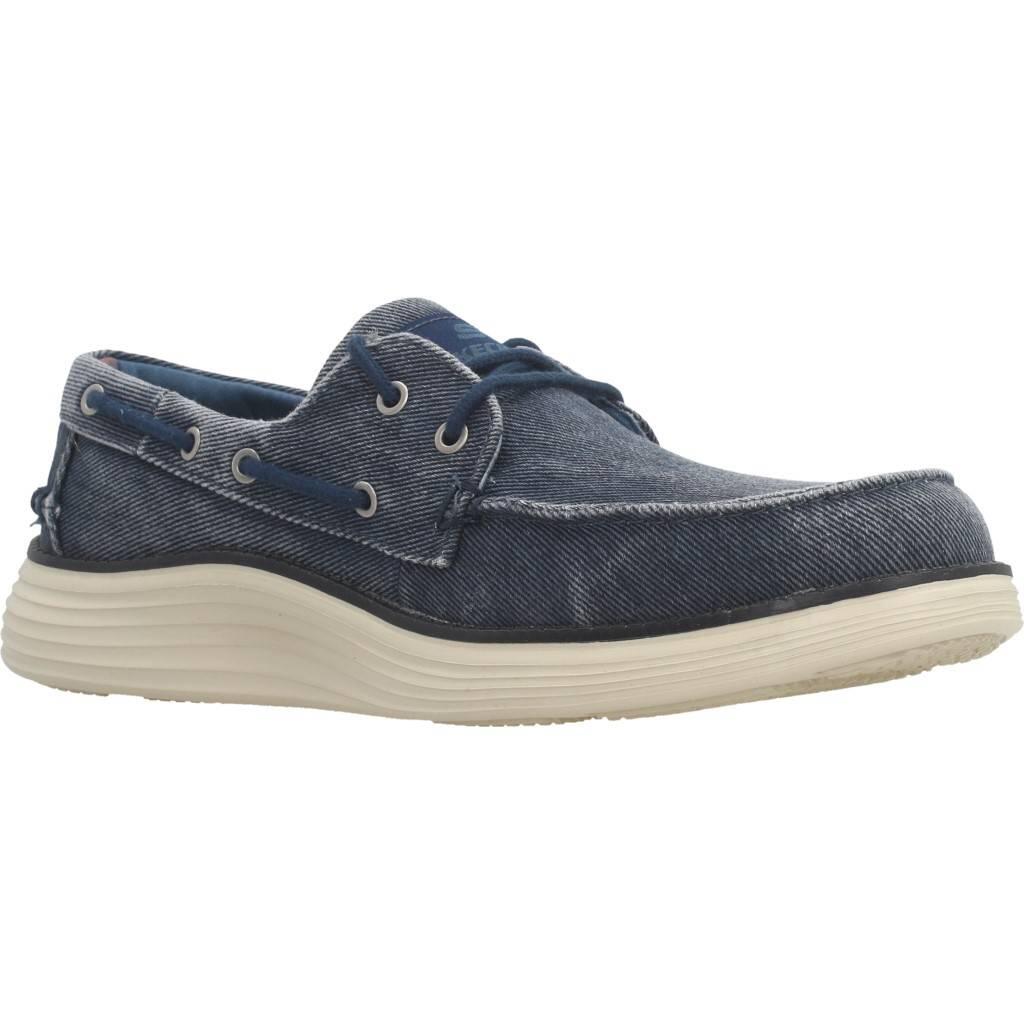 Scarpe Sportive Skechers Modello Status 2.0 Lorano Blu 5/5