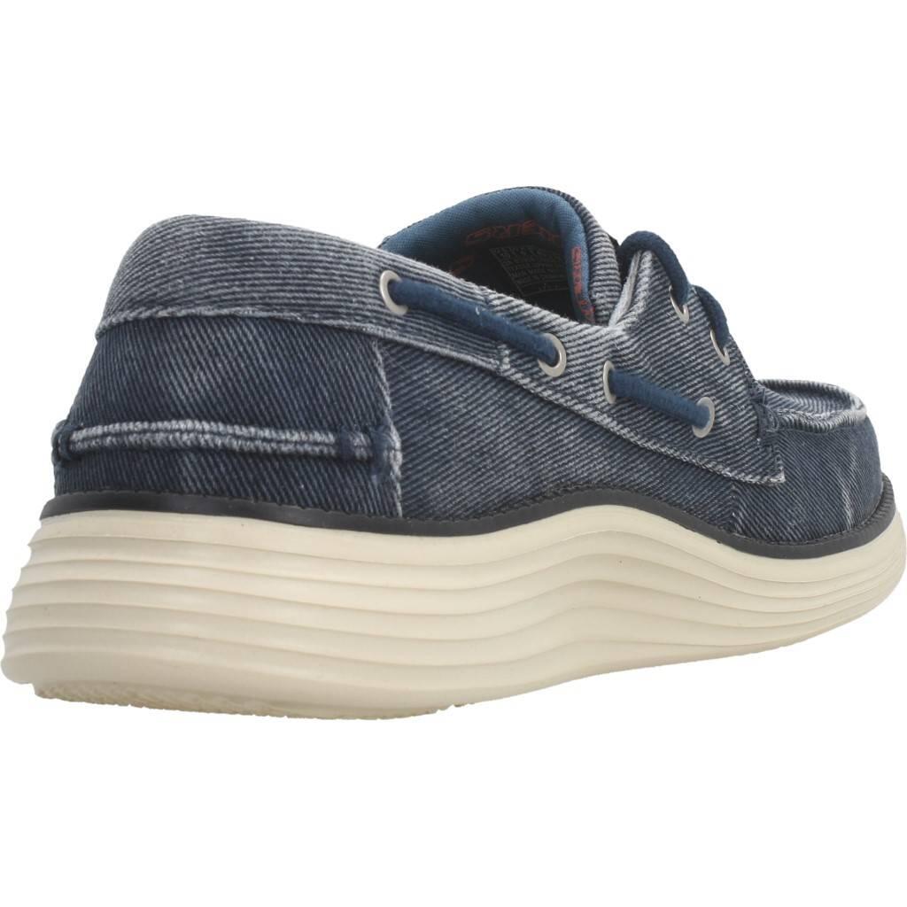 Scarpe Sportive Skechers Modello Status 2.0 Lorano Blu 3/5