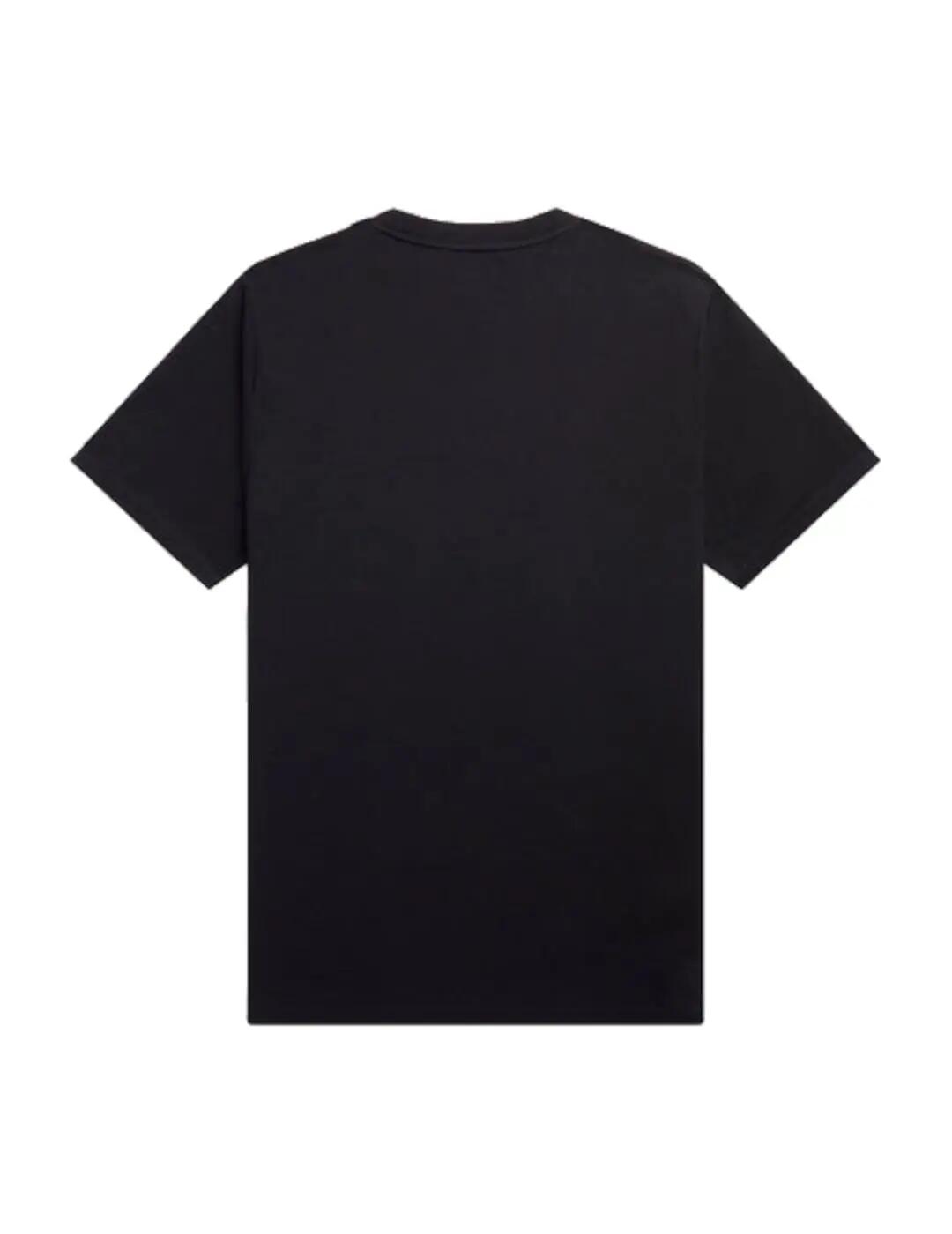 Camiseta para Hombre Fred perry Embroidered  Negro 2/5