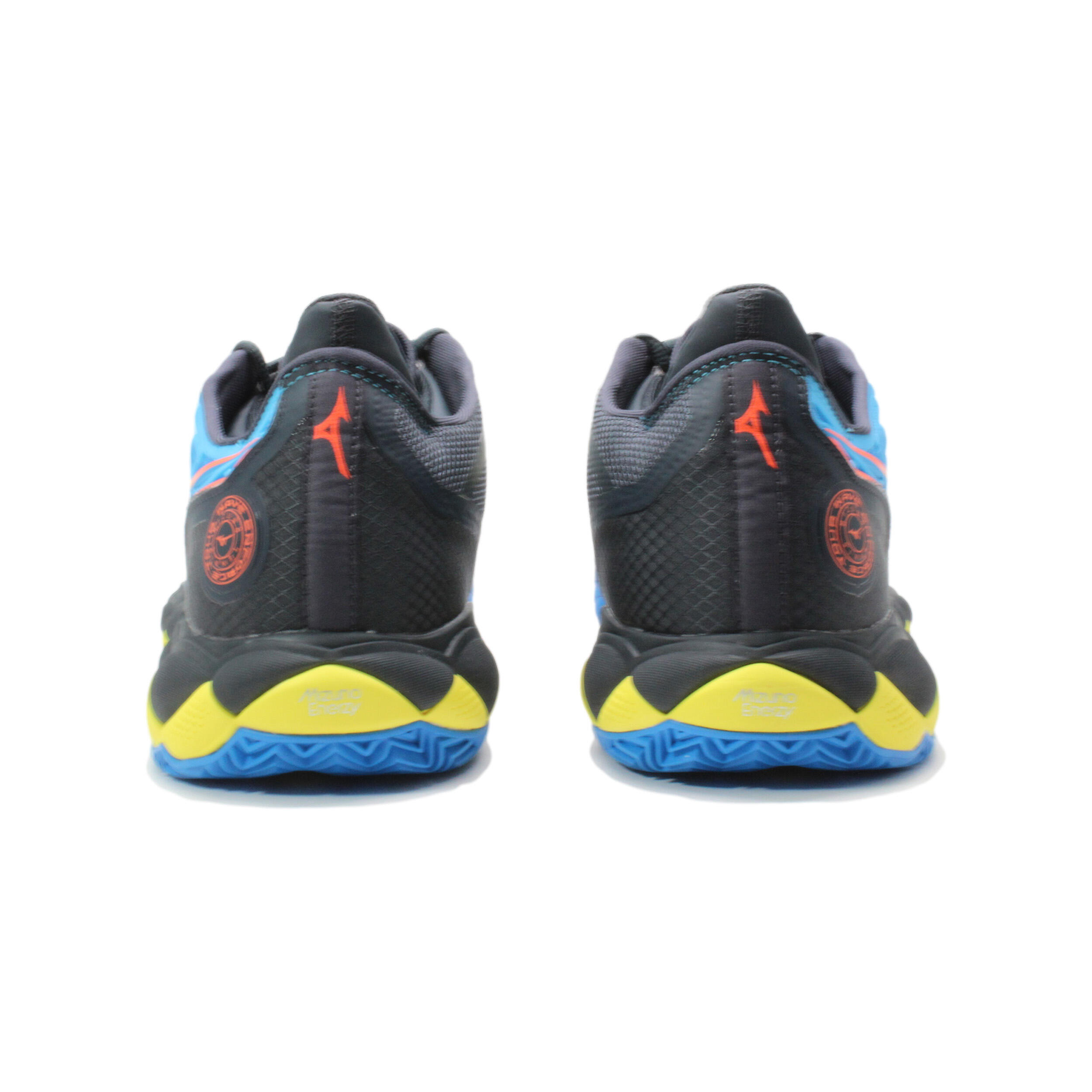 Scarpa da Tennis Uomo Enforce Tour CC Tennis Blu Giallo 3/5