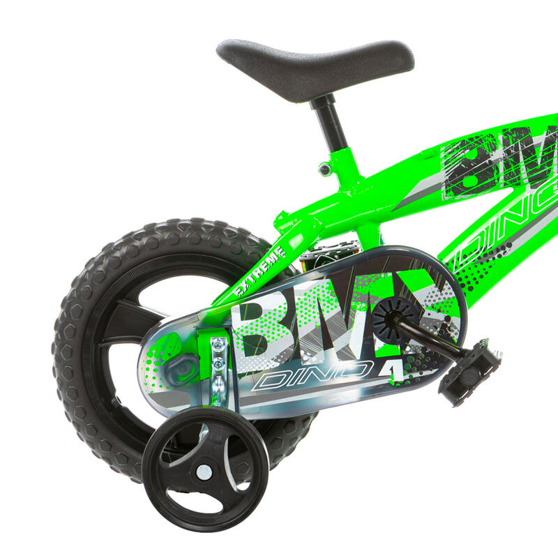 Bicicleta pentru copii BMX DB-125XL-01 Dino Bikes, 12 inch, verde