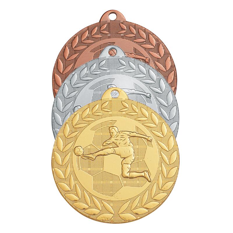 MEDAILLE FRAPEE 50 mm FOOTBALL OR