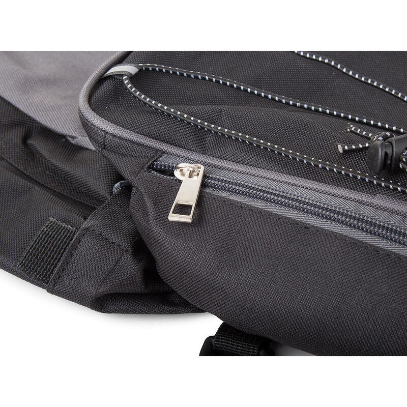 Sacoches Double XL 60 Litres Noir avec housse de pluie