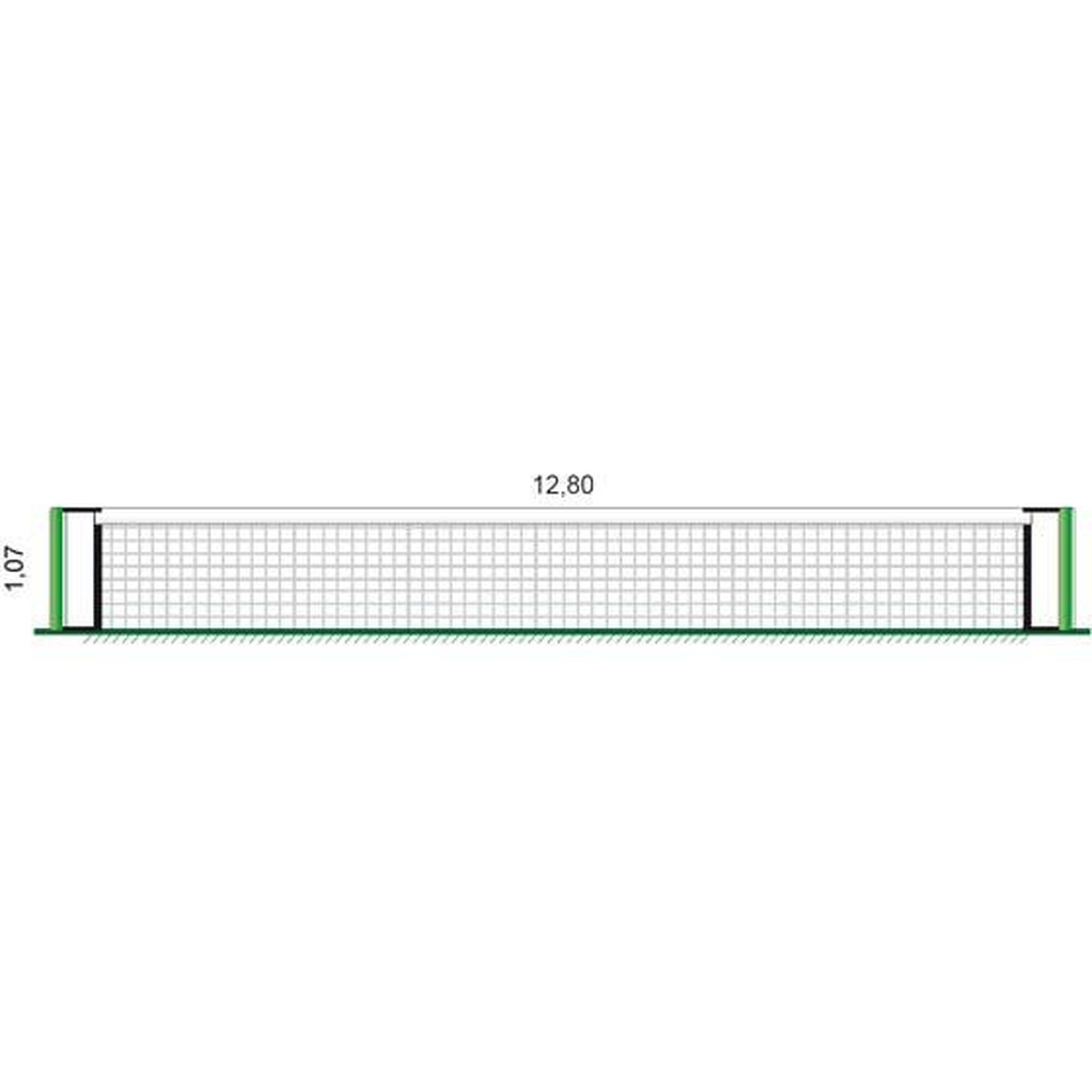 Tenis Basisnet met PVC-tape