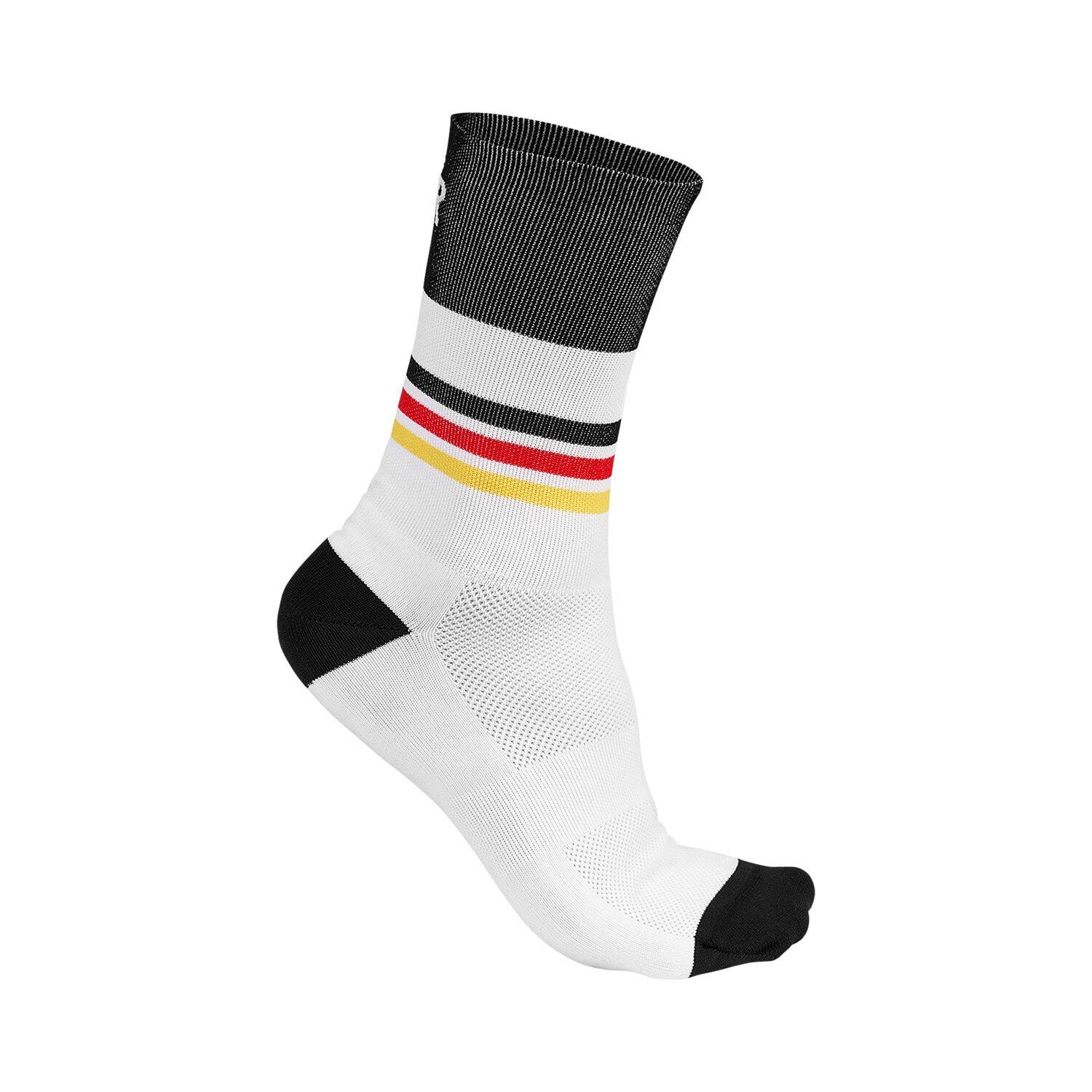 Fietssokken (3 sets) - Wit - Official BDR 4/5