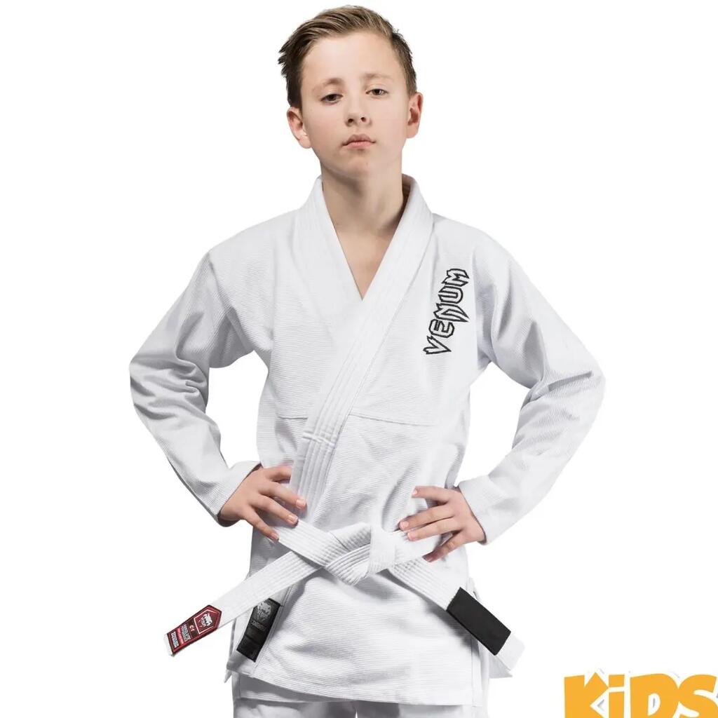 Venum Contender Kids BJJ Gi (Free white belt included) - White
