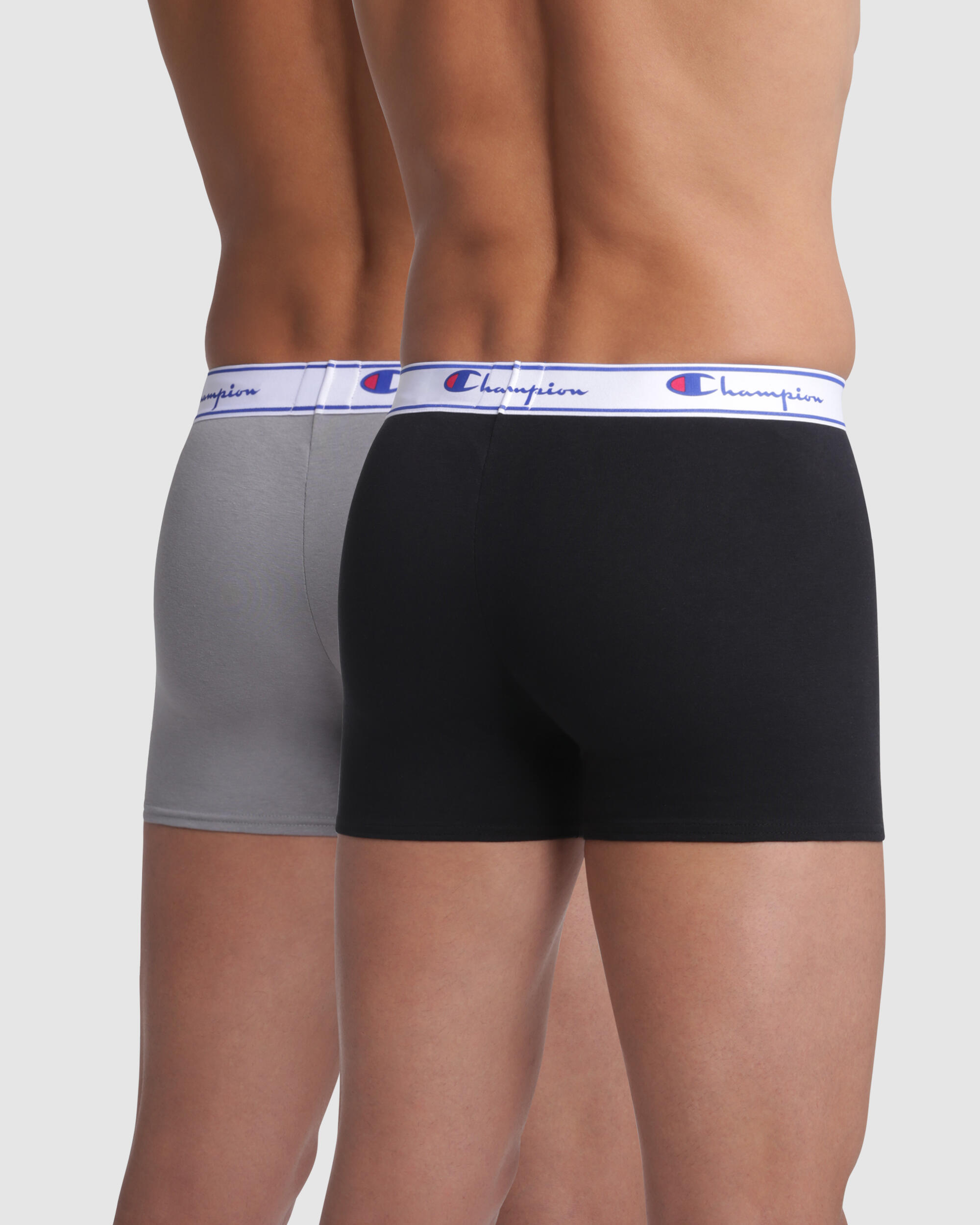 BOXER CHAMPION LEGACY PLAIN X2 Grijs/Zwart S 2/2