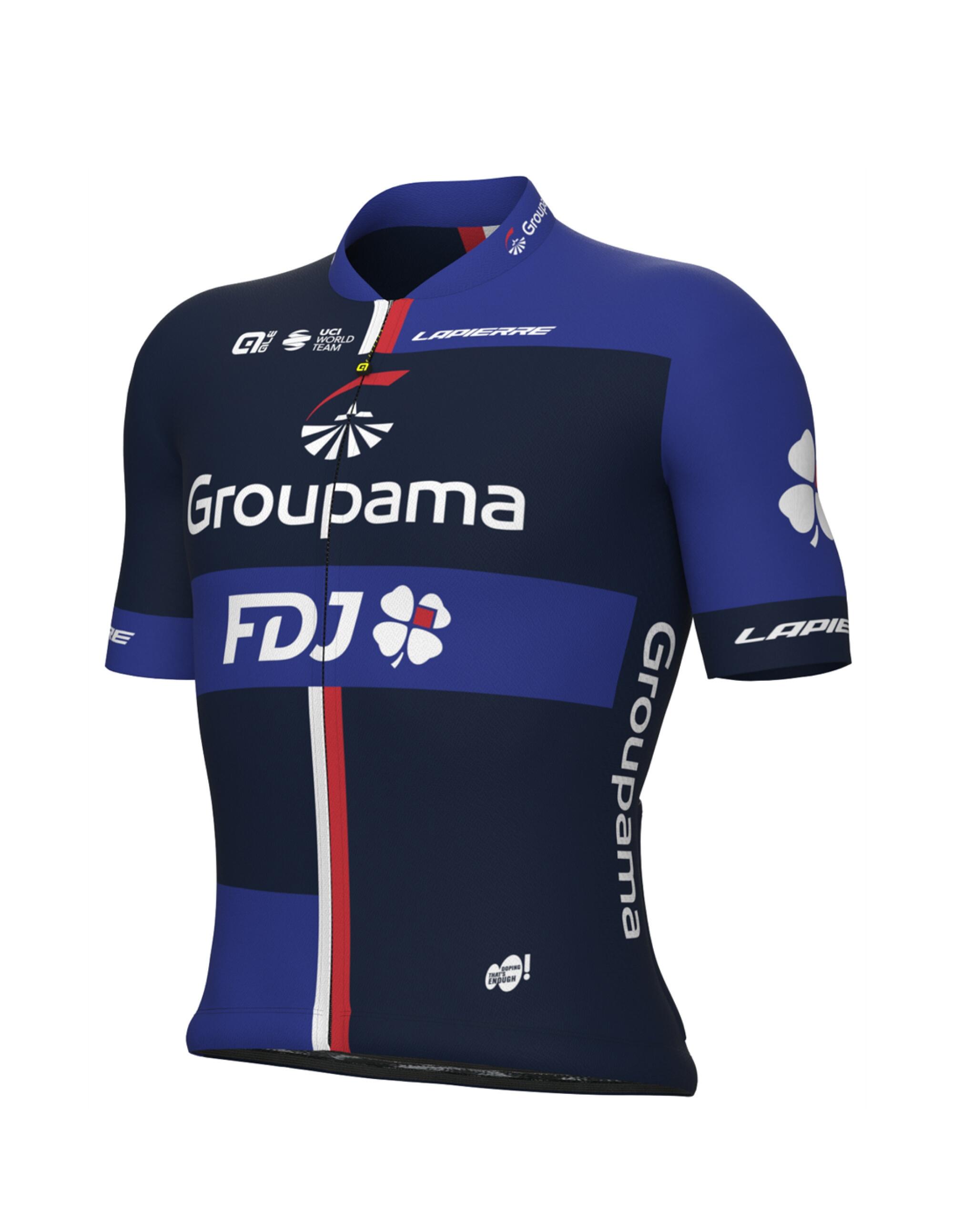Koszulka rowerowa męska Alé Cycling Prime Groupama FDJ 1/2